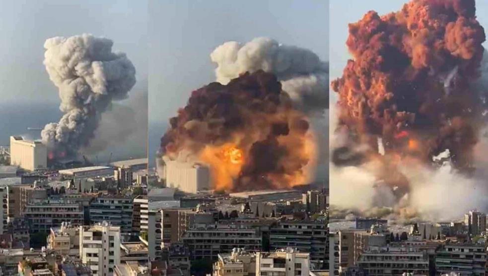 Explosión Libano