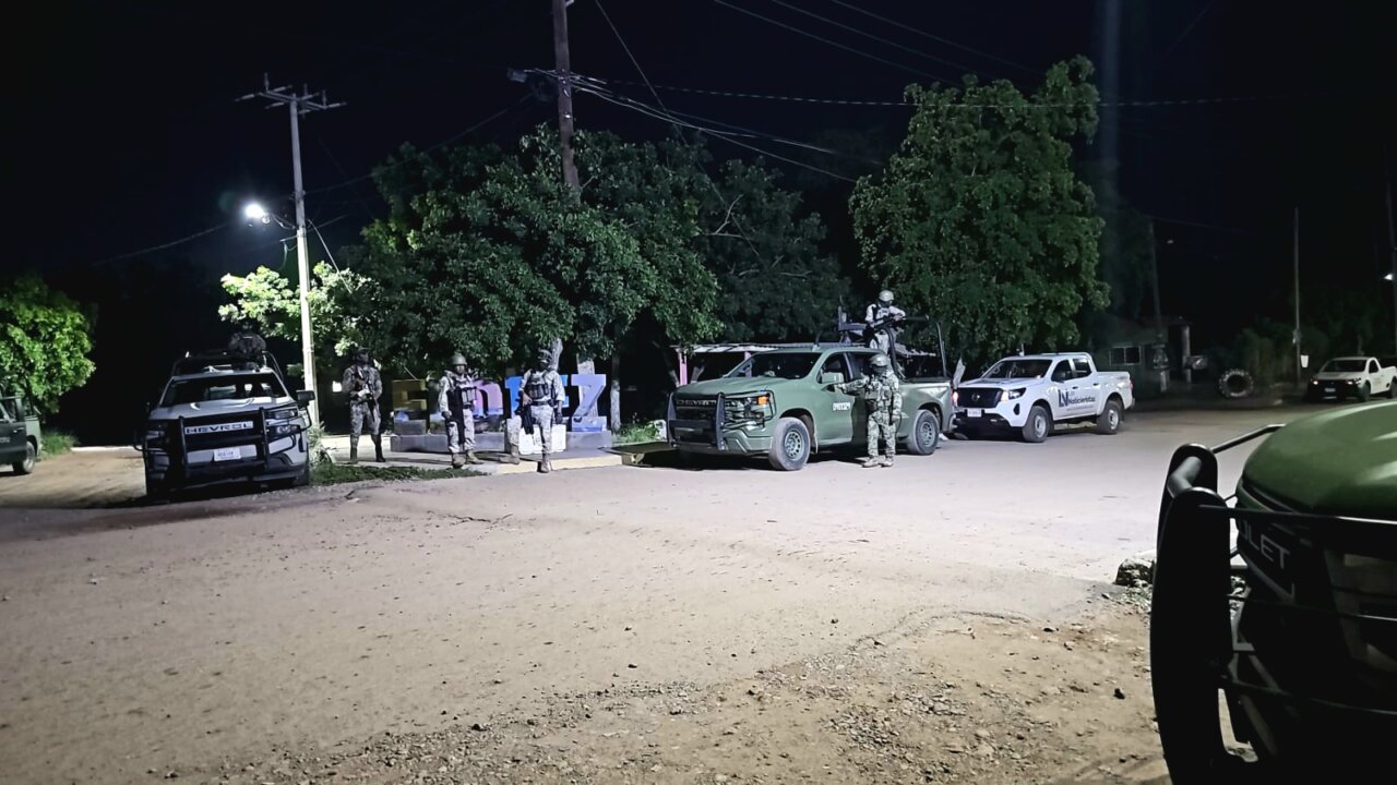 Hay cuatro detenidos y un herido tras una balacera en El Diez, Culiacán