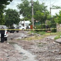 Encuentran asesinado a un hombre en el sector Rincón del Parque, en Culiacán