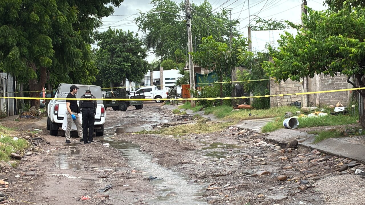 Encuentran asesinado a un hombre en el sector Rincón del Parque, en Culiacán