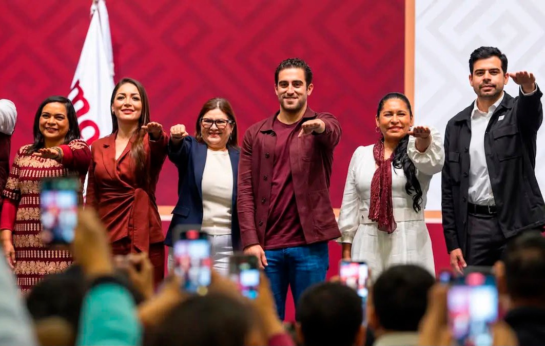 Imelda Castro rinde protesta en sesión del Consejo Nacional de Morena
