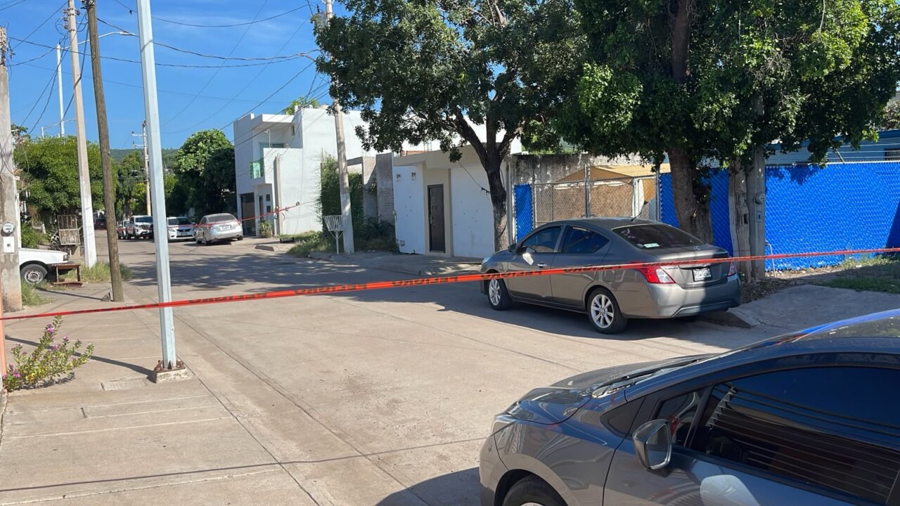 Tirotean una vivienda a pocos metros del Panteón 21 de Marzo, al sur de Culiacán