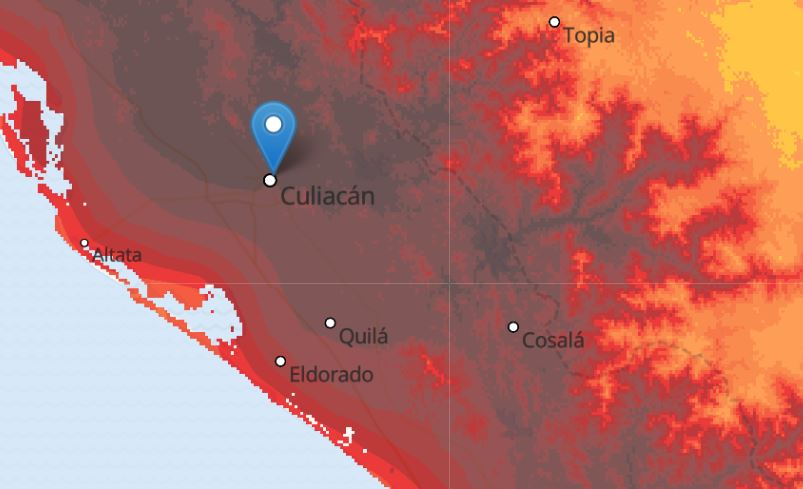 Mapa de Calor Culiacán