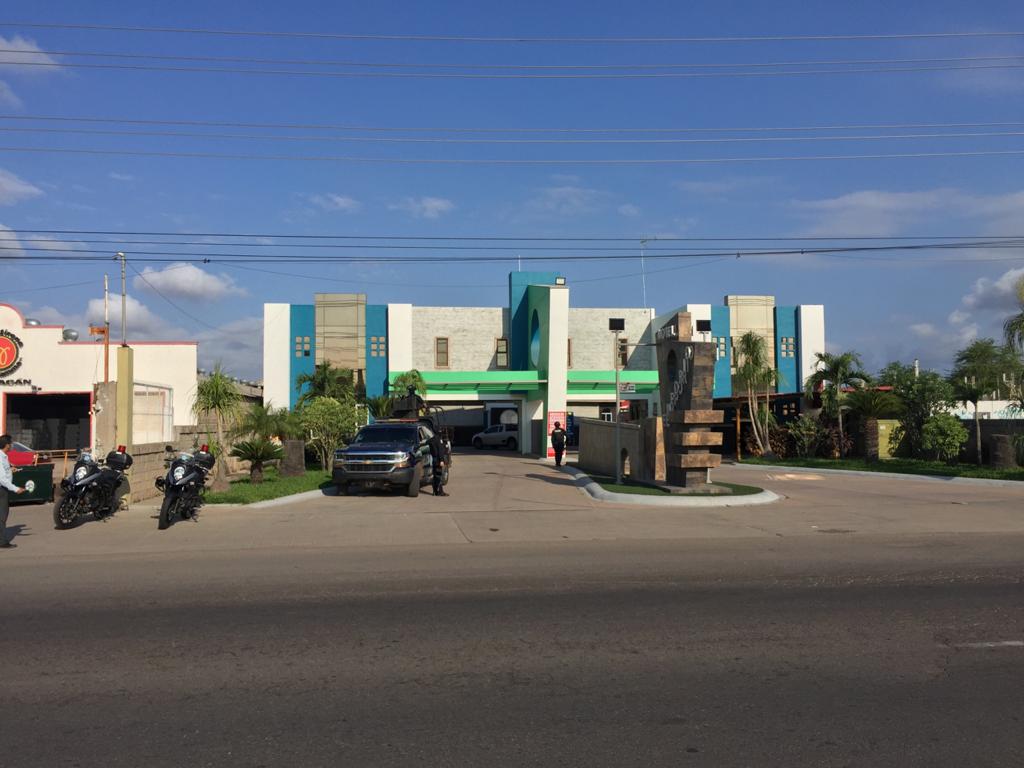 Motel policía herido