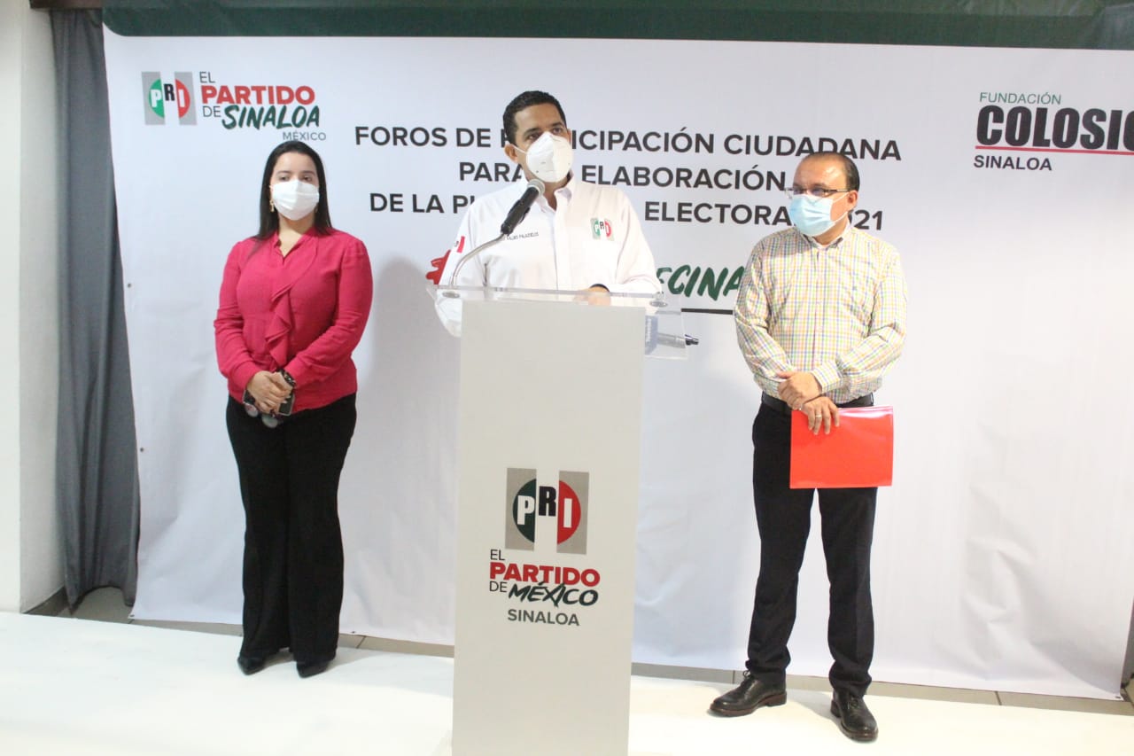 El PRI Sinaloa prepara una consulta ciudadana, incluyente y plural