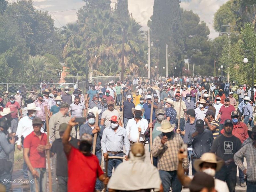 Presa Boquilla Manifestación