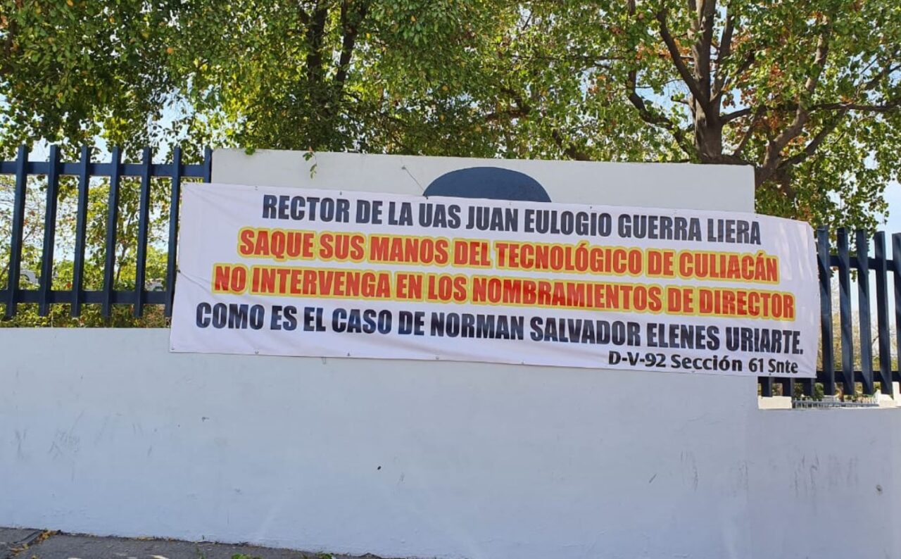 Tec Culiacán acusa a rector de la UAS