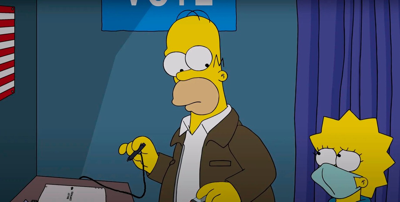 Las cabalísticas predicciones de los Simpson para 2021