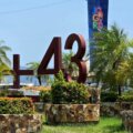 Monumento a los 43 desaparecidos en Acapulco, Guerrero. Foto: ReflectoresMx