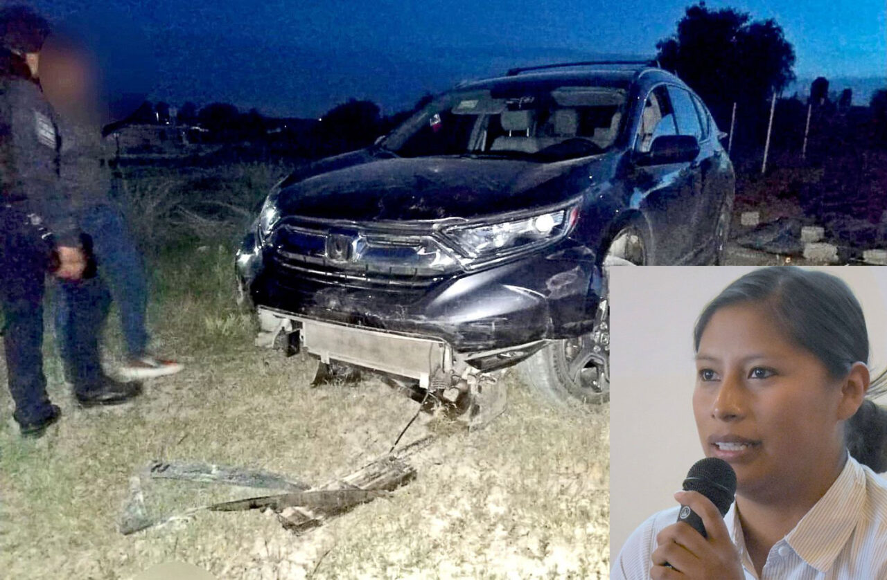 accidente diputada
