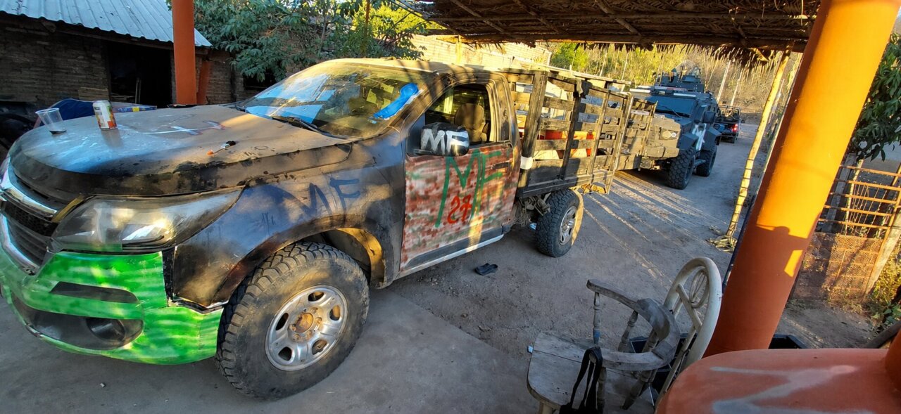 aseguramiento camionetas detenidos culiacán