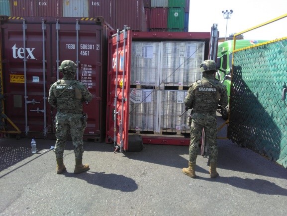 aseguramiento manzanillo cocaína