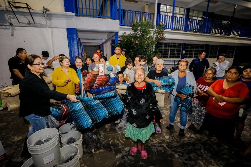 El DIF Sinaloa lleva apoyos a las familias afectadas por la tormenta “Lorena”