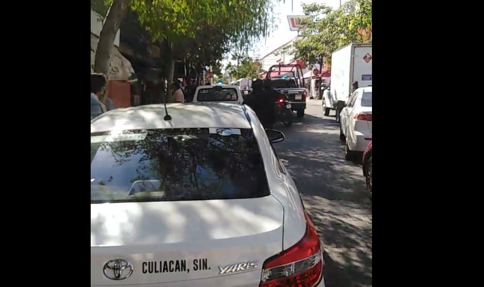balacera en el centro