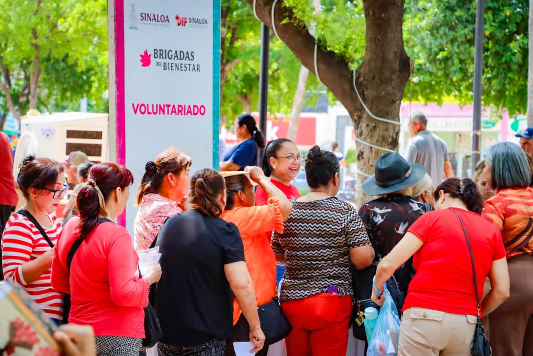 Brigadas del Bienestar de DIF Sinaloa llevan sus servicios a la ciudad de Guamúchil