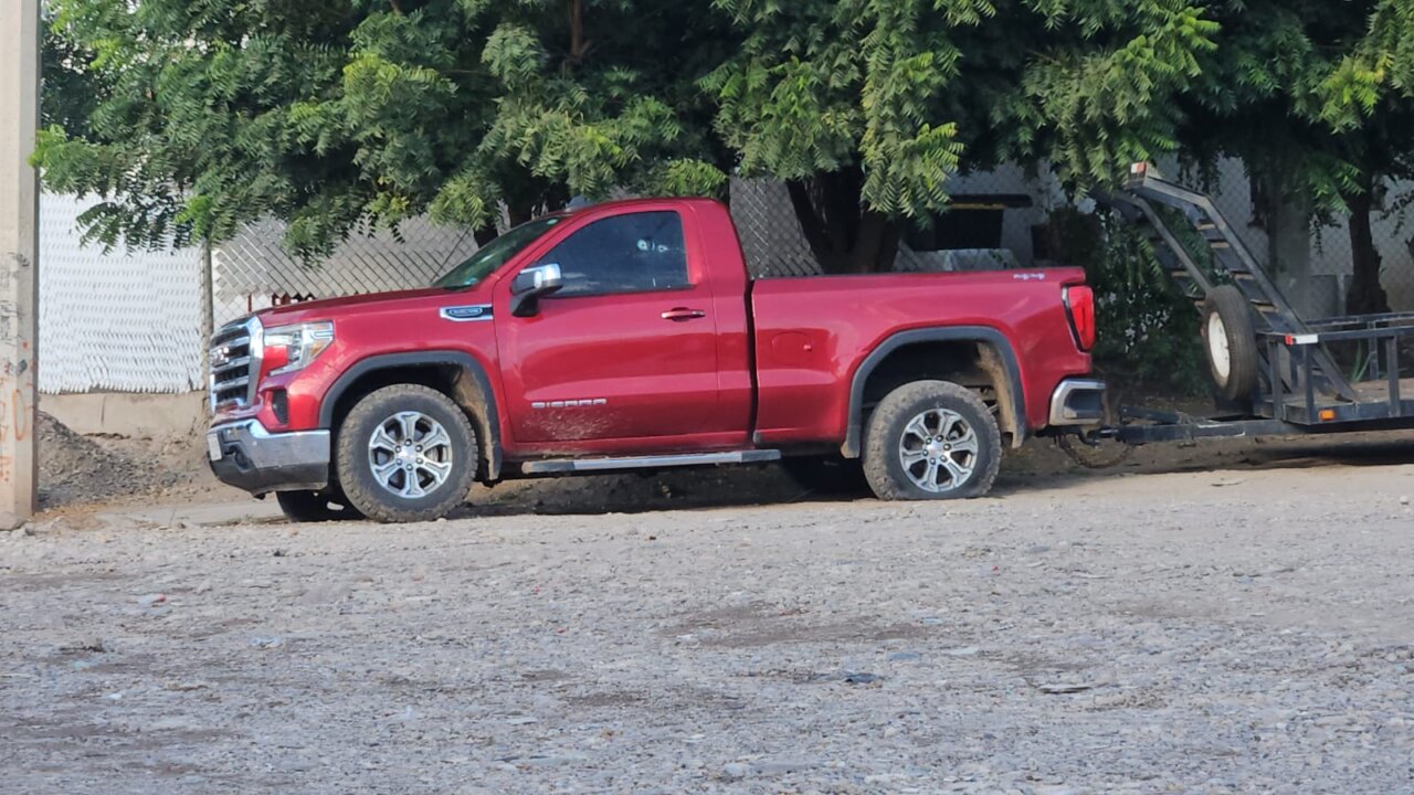 camioneta sierra baleada