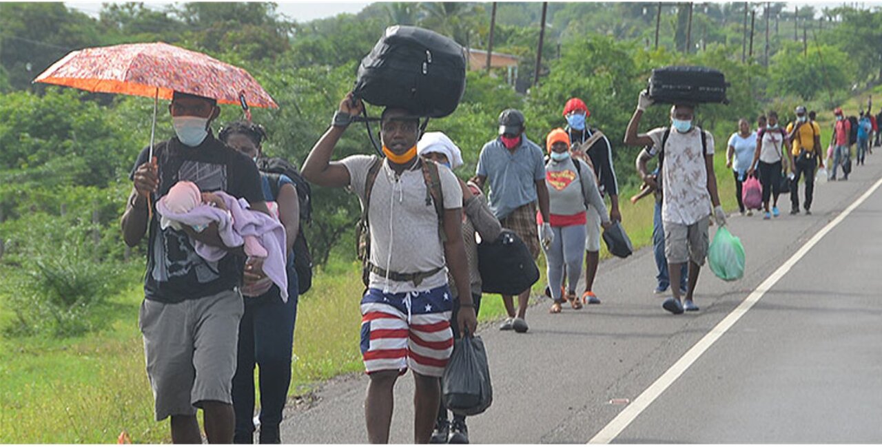 caravana de haitianos