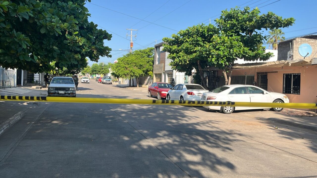 Rafaguean una vivienda de la colonia Guadalupe Victoria, en Culiacán