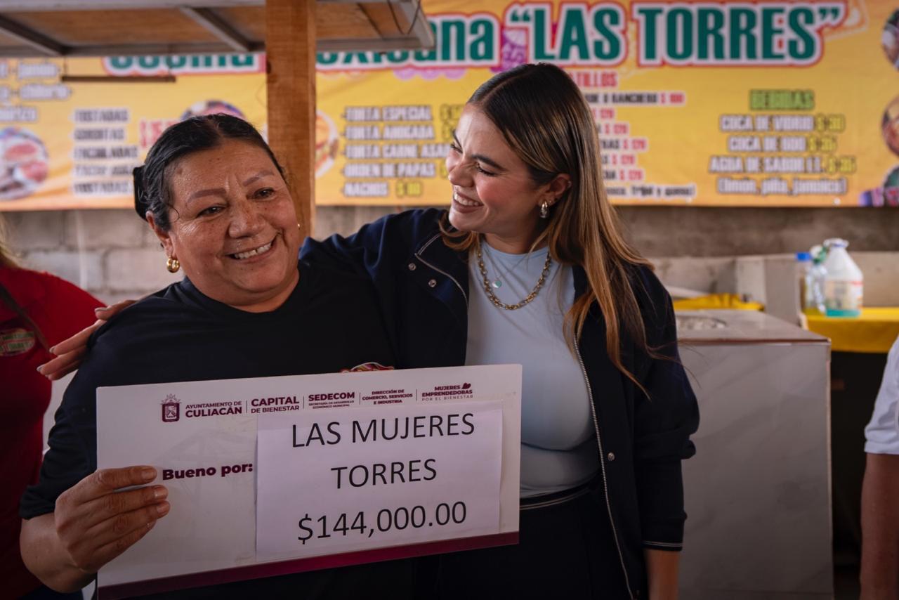 cheque mujeres alcaldesa miriam