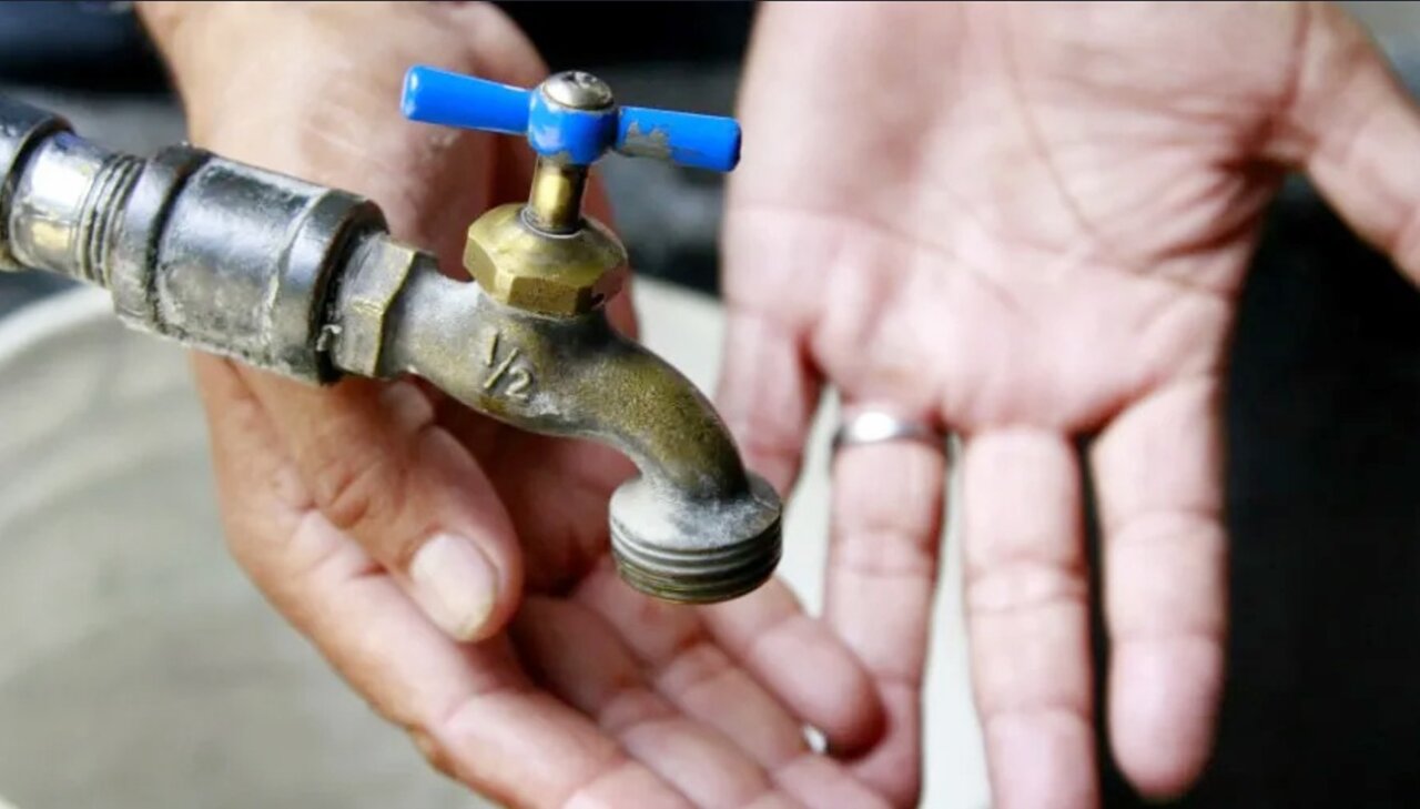 corte de agua temática