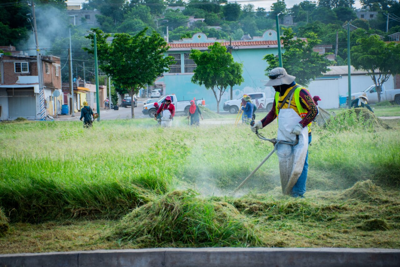 Avanza operativo de desmonte de camellones en distintos corredores de Culiacán