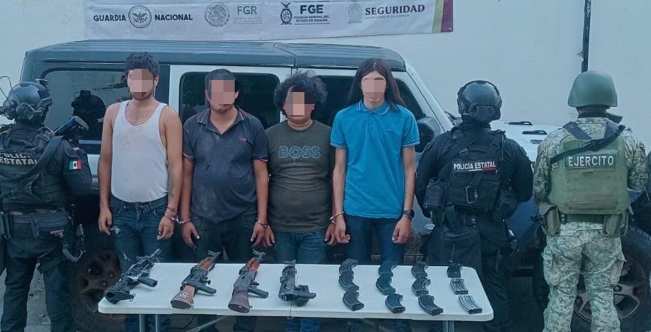 cuatro detenidos mazatlán