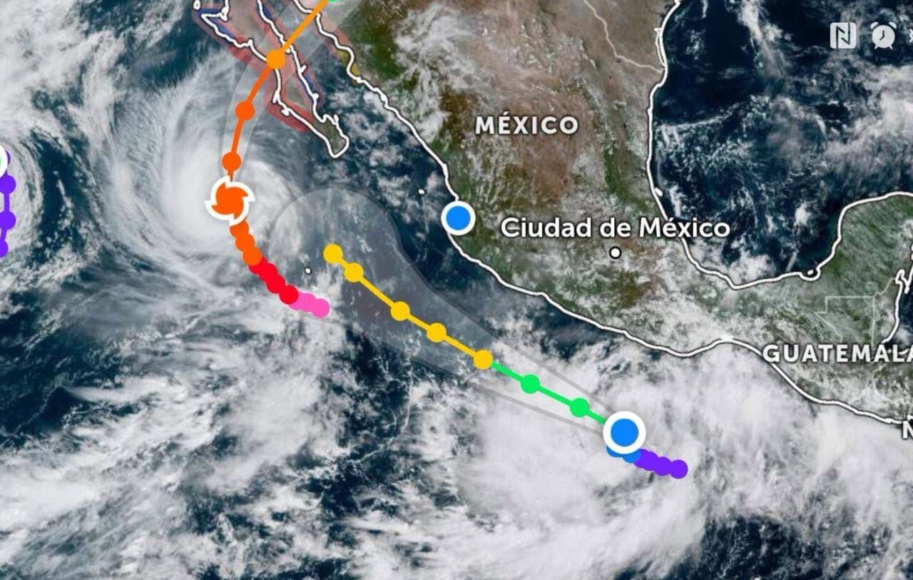 ¡Confirmado! Se forma otro ciclón en el Pacífico mexicano y esperan se fortalezca rápido