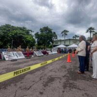 Gobernadora Domínguez atestigua destrucción de armamento donado y asegurado a la delincuencia