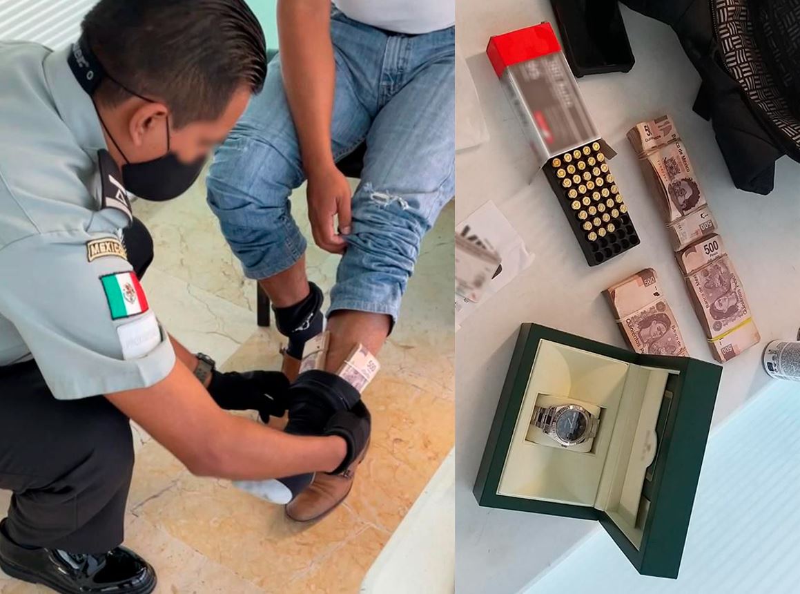 detenido con medio millon gn