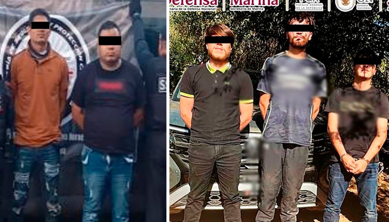 detenidos culiacan y mazatlán