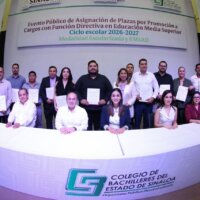 COBAES asigna 30 plazas para directivos de planteles, mediante procesos transparentes