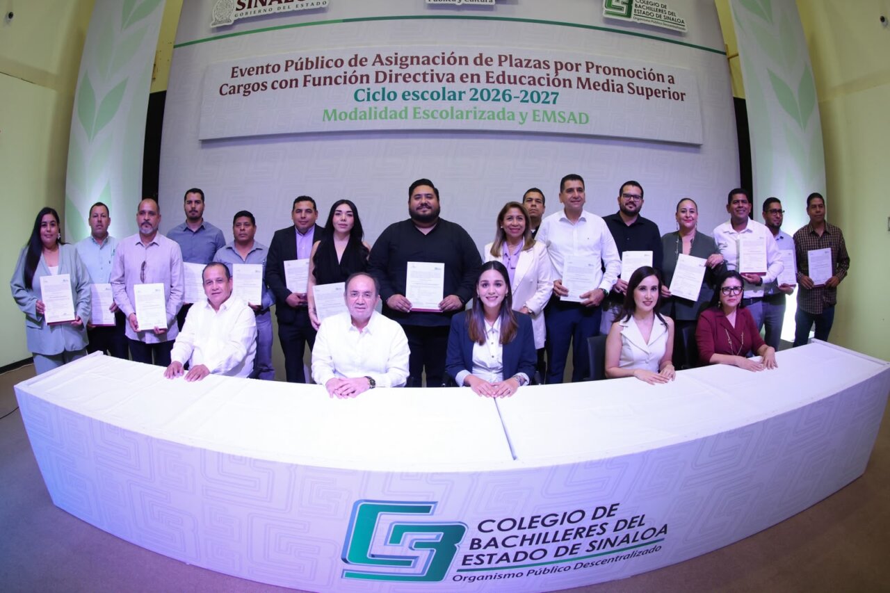 COBAES asigna 30 plazas para directivos de planteles, mediante procesos transparentes