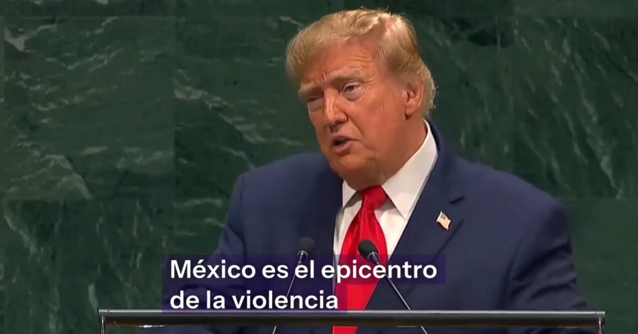 Trump arremete de nuevo: “México es epicentro de la violencia de los cárteles de la droga”