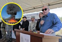 Gobernador Rocha atestigua incineración de drogas y objetos del delito asegurados