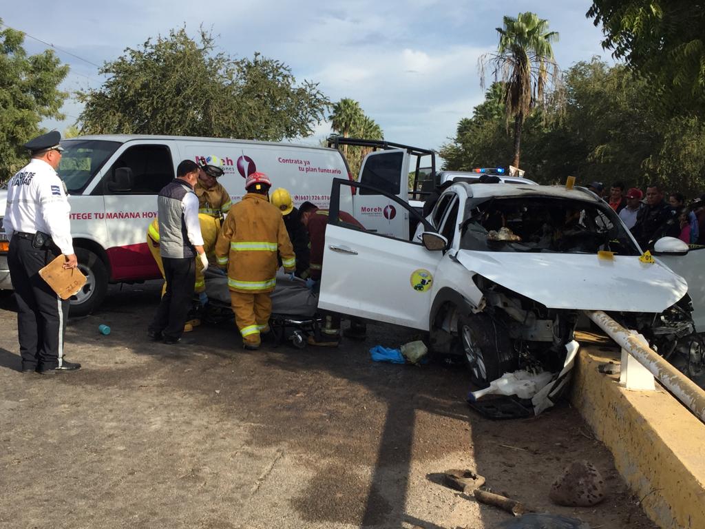 Muere pareja de ElDorado en accidente carretero