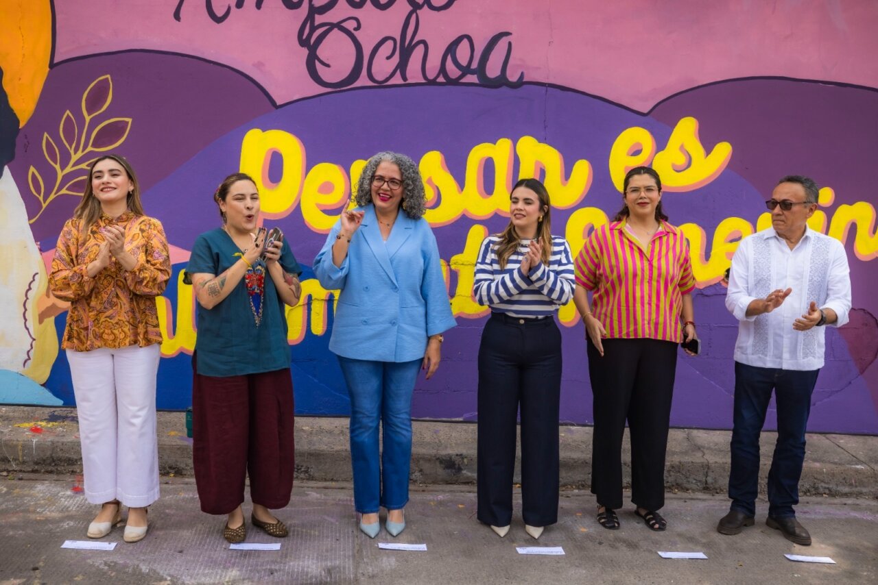 Amparo Ochoa fue un referente de lucha para todos los grupos sociales: gobernadora Domínguez