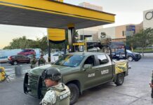 Asesinan a tiros a un empleado de gasolinera frente a Plaza Cuatro Ríos de Culiacán