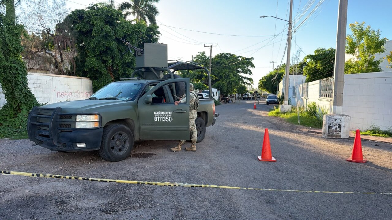 ¡Imparable! Otra persona es asesinada a tiros en Culiacán, ahora en Recursos Hidráulicos