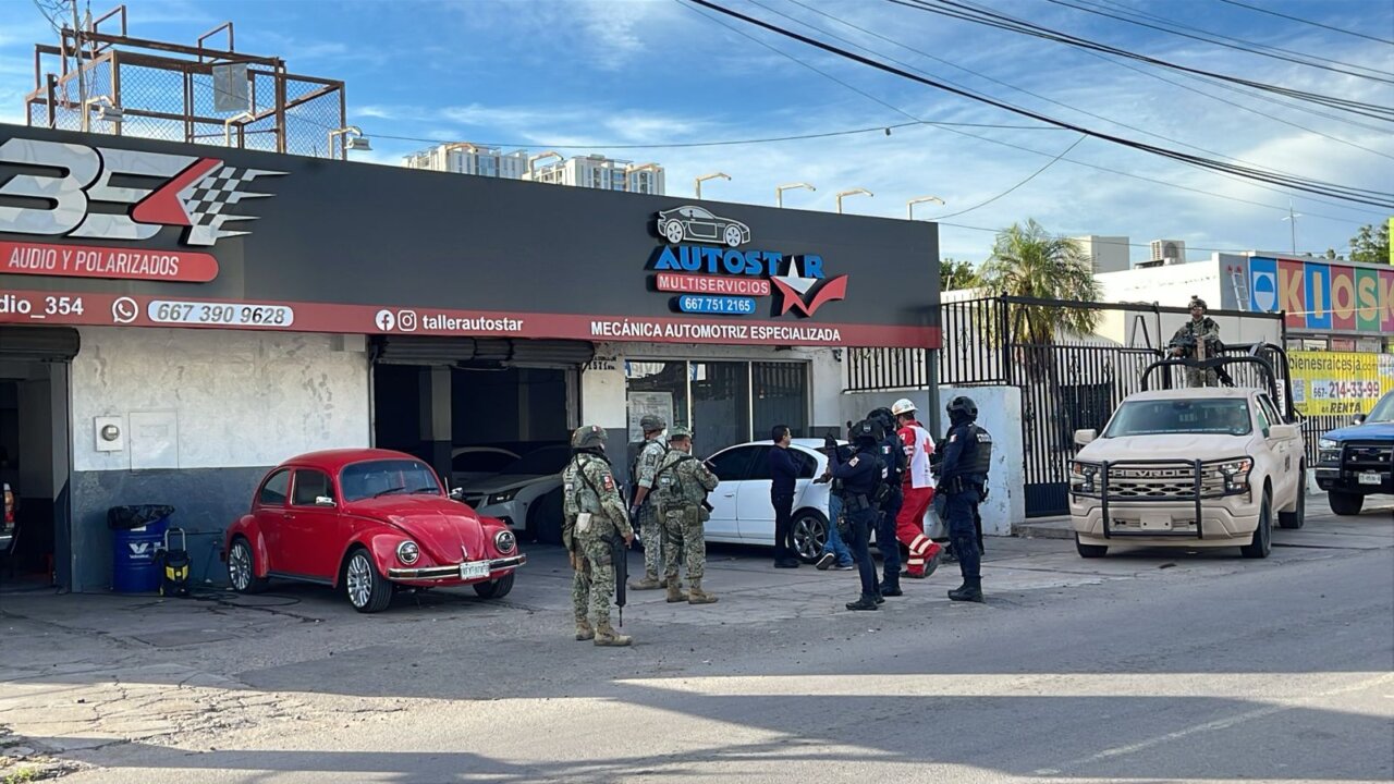 homicidio taller mecánico