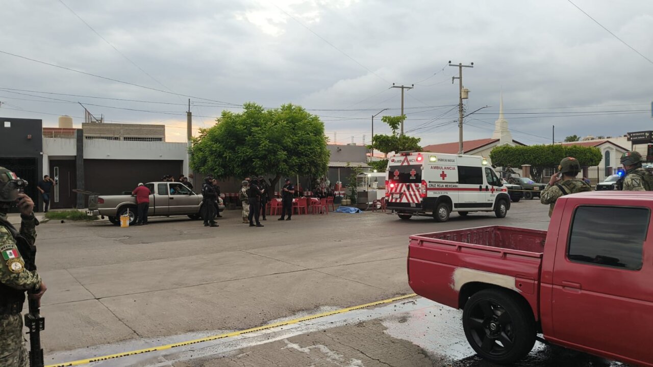 homicidio un herido barrancos taqueria
