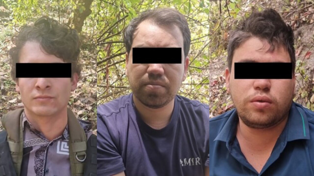 Entre los detenidos se encuentran Abel, Ever Israel y Etzair L., quienes han sido señalados por las autoridades de estar vinculados a una facción delictiva presuntamente relacionada a Aureliano Guzmán Loera ‘El Guano’, Entre los detenidos se encuentran Abel, Ever Israel y Etzair L., quienes han sido señalados por las autoridades de estar vinculados a una facción delictiva presuntamente relacionada a Aureliano Guzmán Loera ‘El Guano’,