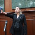 Yeraldine Bonilla Valverde toma protesta como Gobernadora interina de Sinaloa