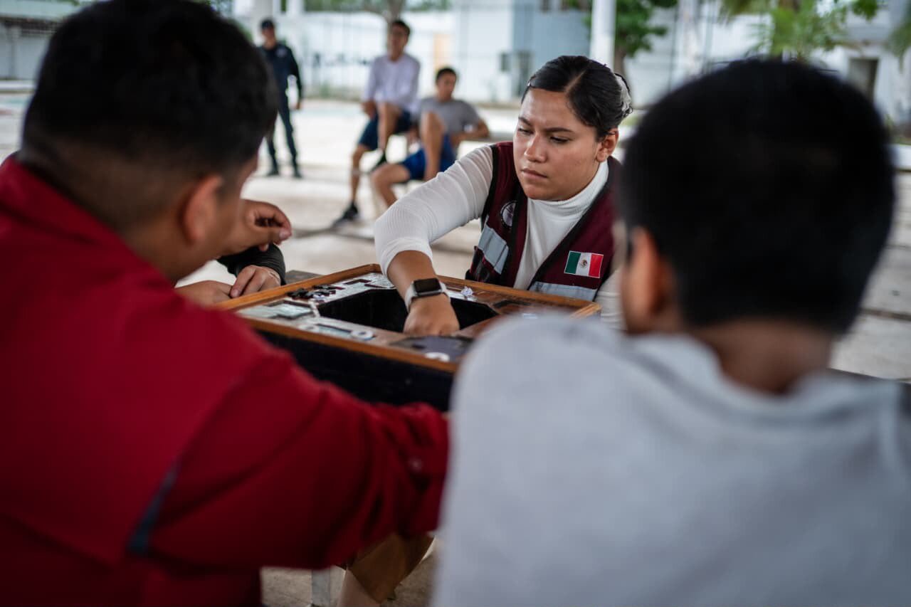 Acercan programa de atención a las causas a jóvenes del Centro de Internamiento de Culiacán Gobierno de México y SSP Sinaloa acercan programa de atención a las causas a adolescentes del Centro de Internamiento de Culiacán