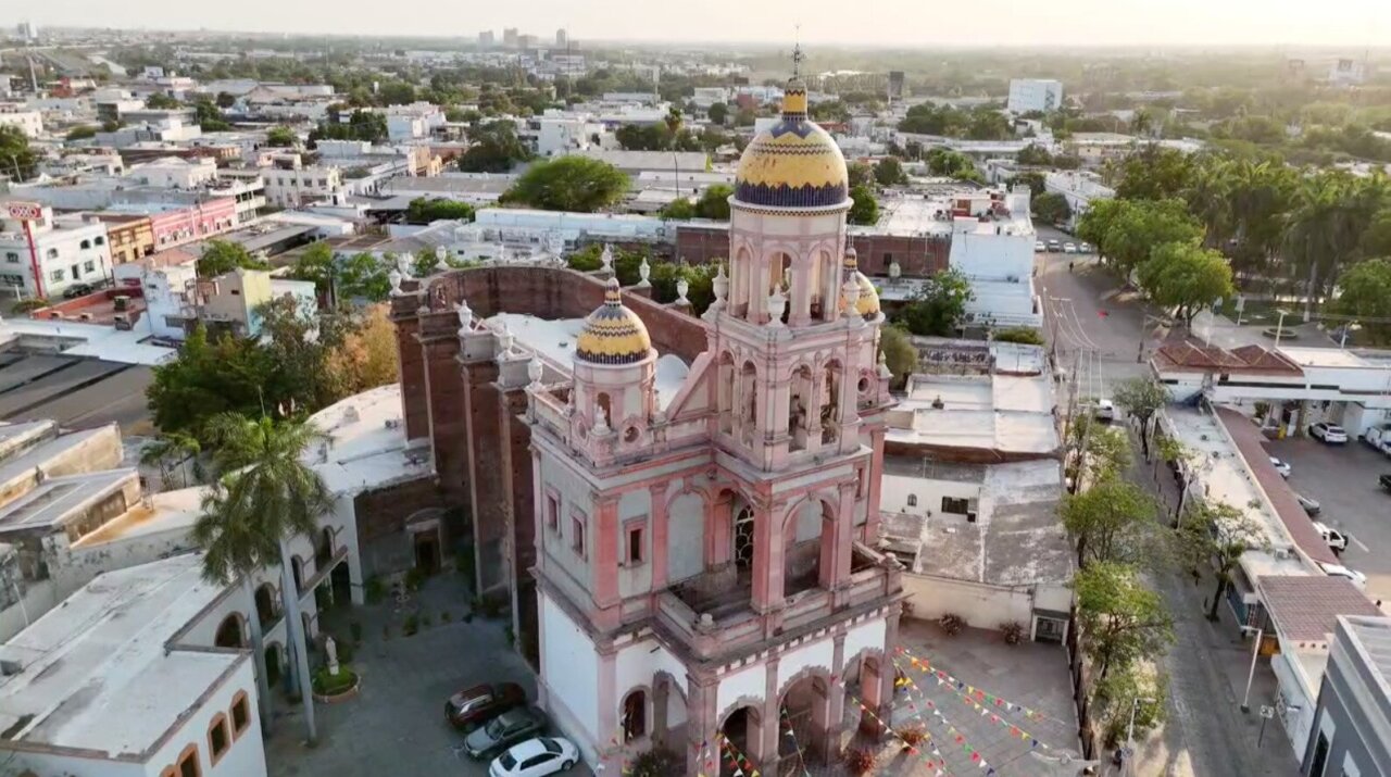 Toma aérea del Santuario de Culiacán FOTO: José Torres Toma aérea del Santuario de Culiacán FOTO: José Torres