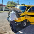revisión a combis y transportes para estudiantes de primaria y preescolar