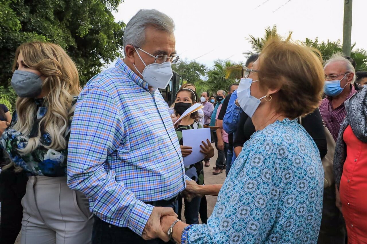 Gobernador Rocha inicia rehabilitación de libramiento en Pericos