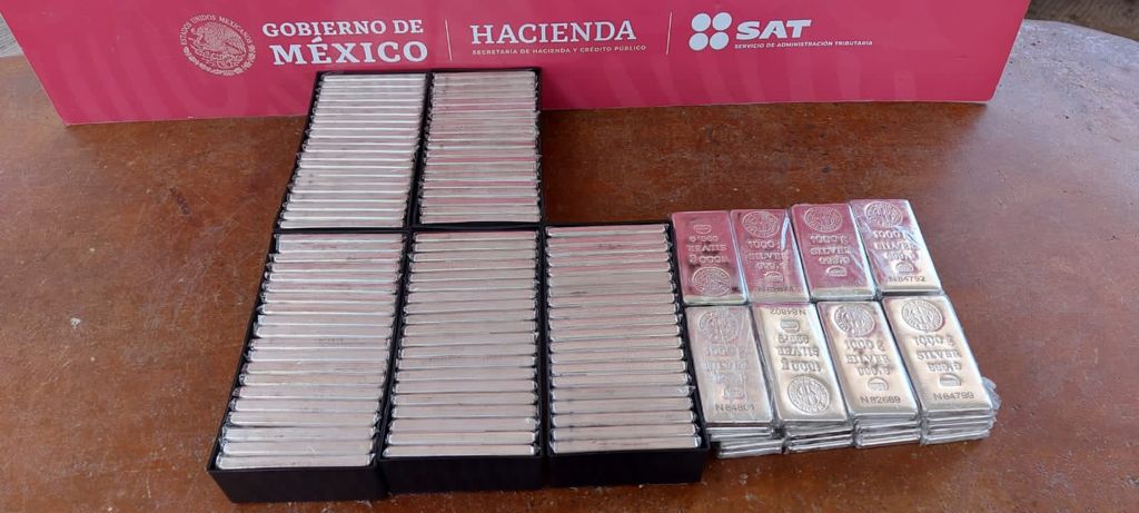 lingotes de plata