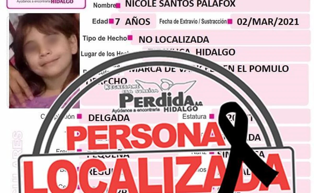 niña asesinada 7 años hidalgo
