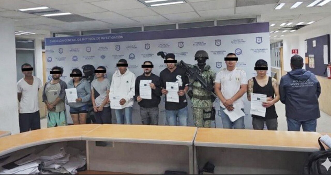 nueve detenidos gm