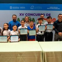 Premian a las niñas y niños cronistas de Culiacán en el marco de su 495 aniversario